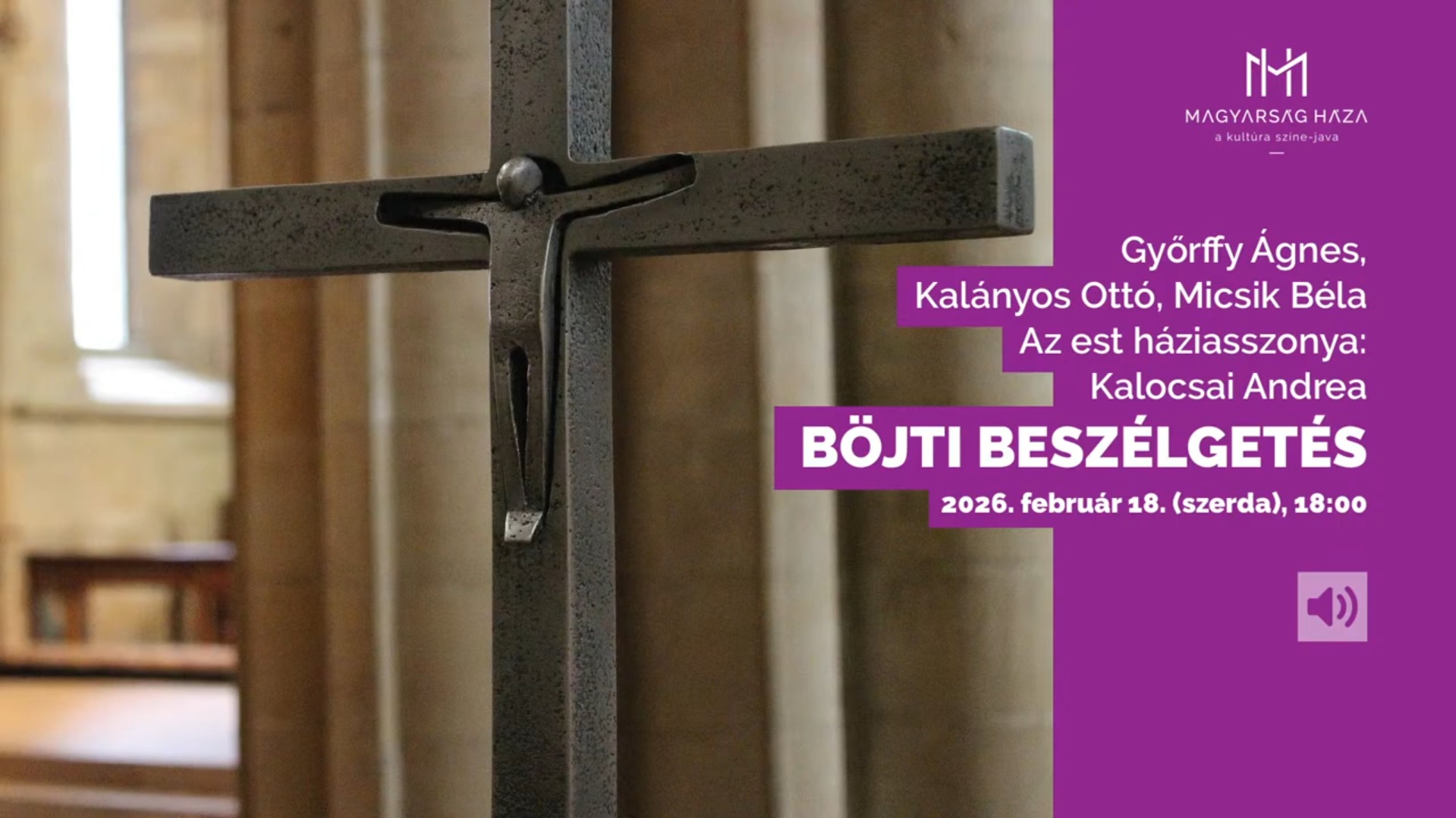 BÖJTI BESZÉLGETÉS 2026.02.18.