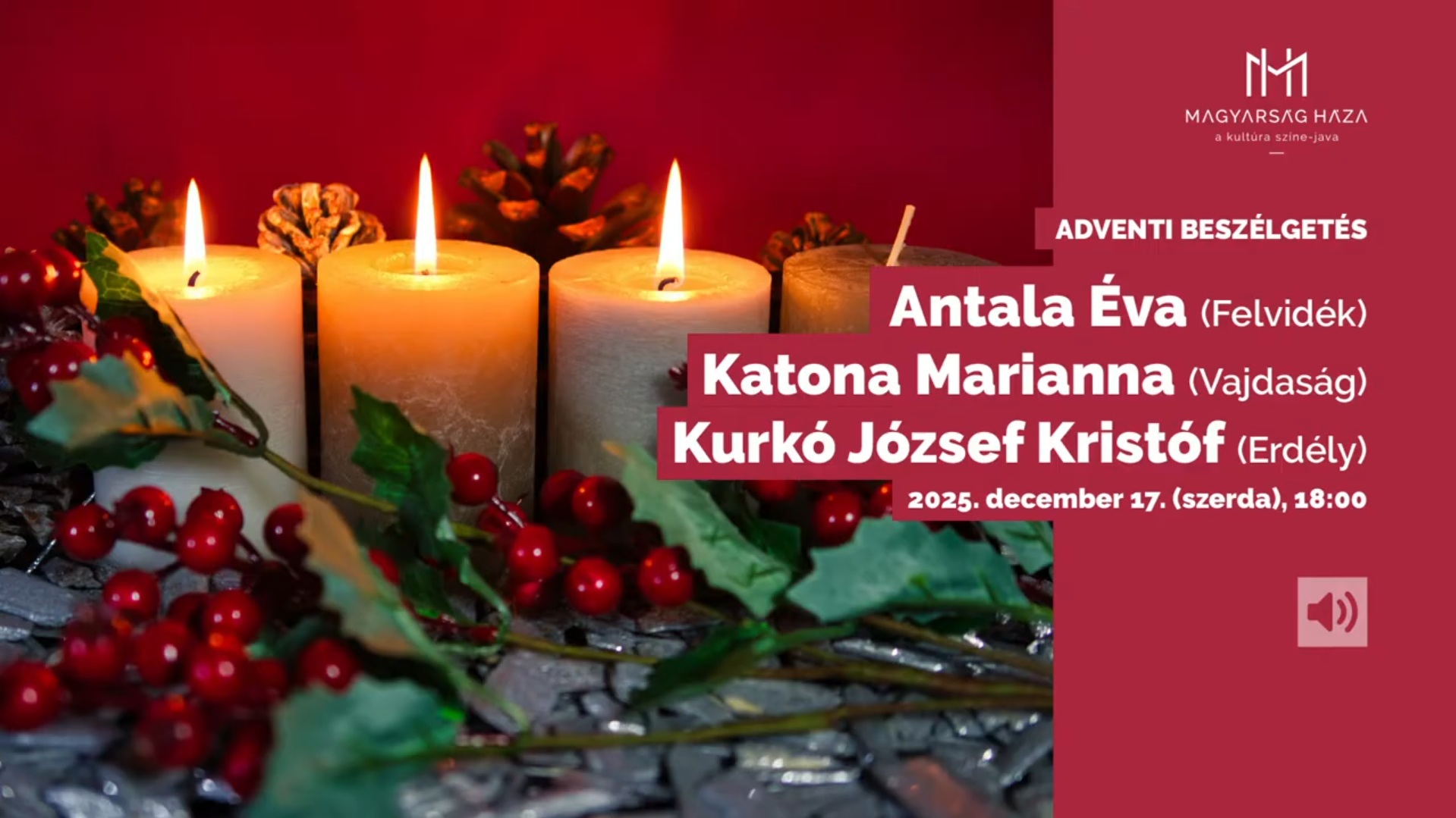 Adventi beszélgetés 2025.12.17.