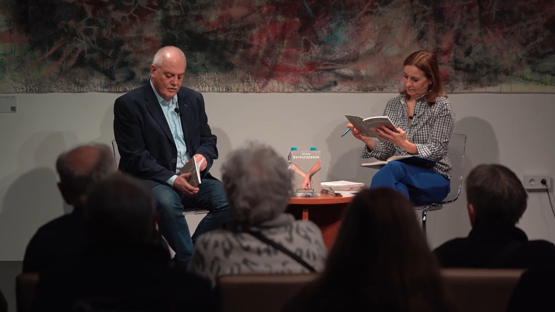 Vajda György – Keresztutakon. Könyvbemutató. MAGYARSÁG HÁZA IRODALMI SZALON.